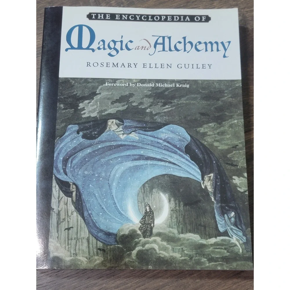 The Encyclopedia of Magic and Alchemy Rosemary Ellen Guiley Occult Book
